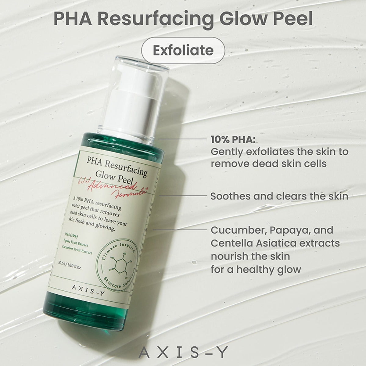 AXIS-Y PHA Resurfacing Glow Peel (50ml)