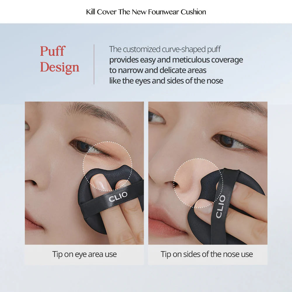 CLIO Kill Cover The New Founwear Cushion SPF50+ PA+++ (+Refill)